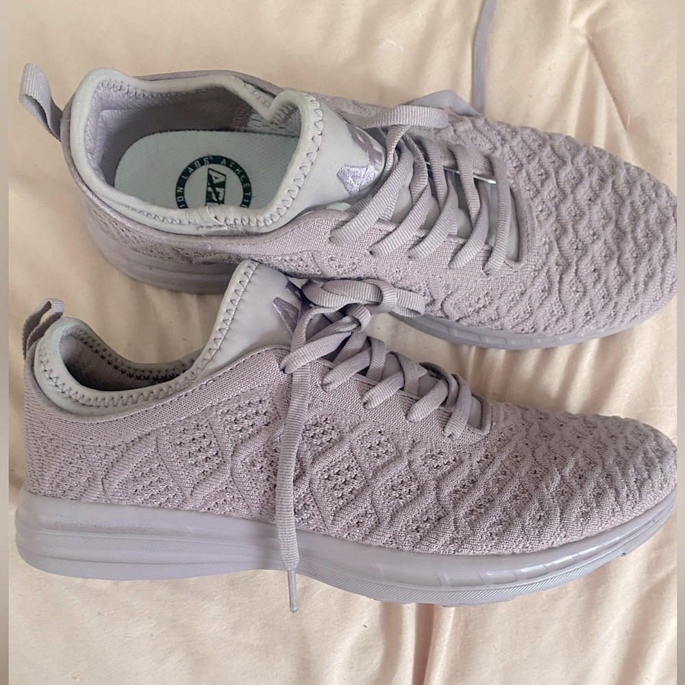APL SNEAKERS- lavender - worn 1x 💜